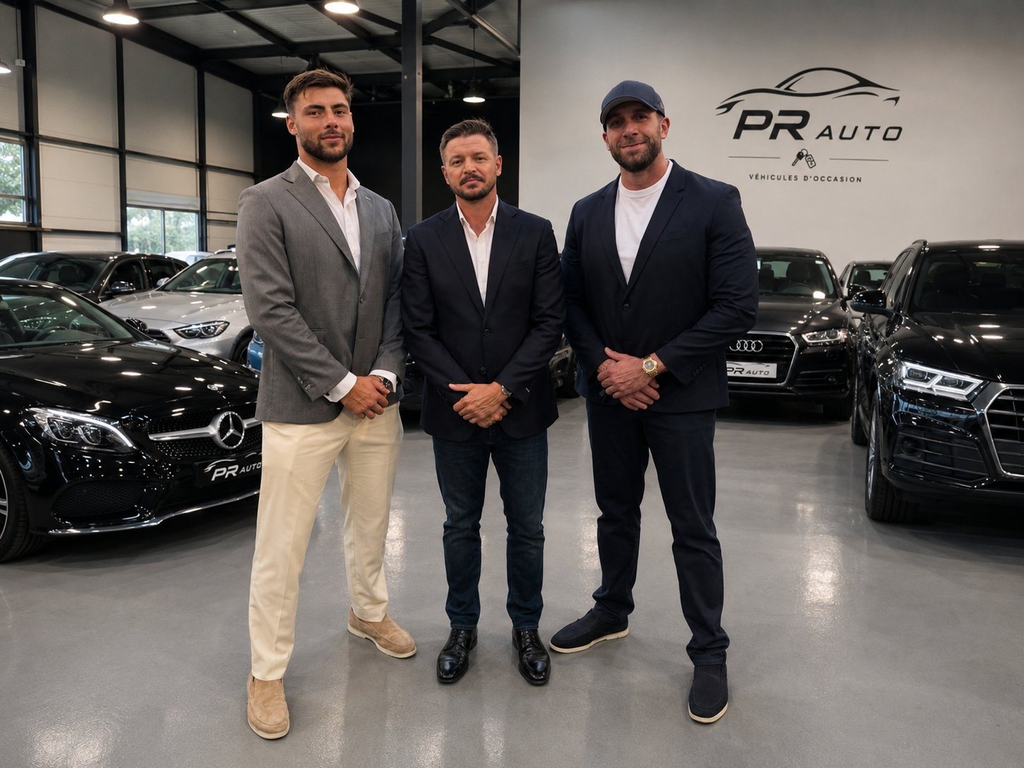 Visite de GMK au garage PR AUTO